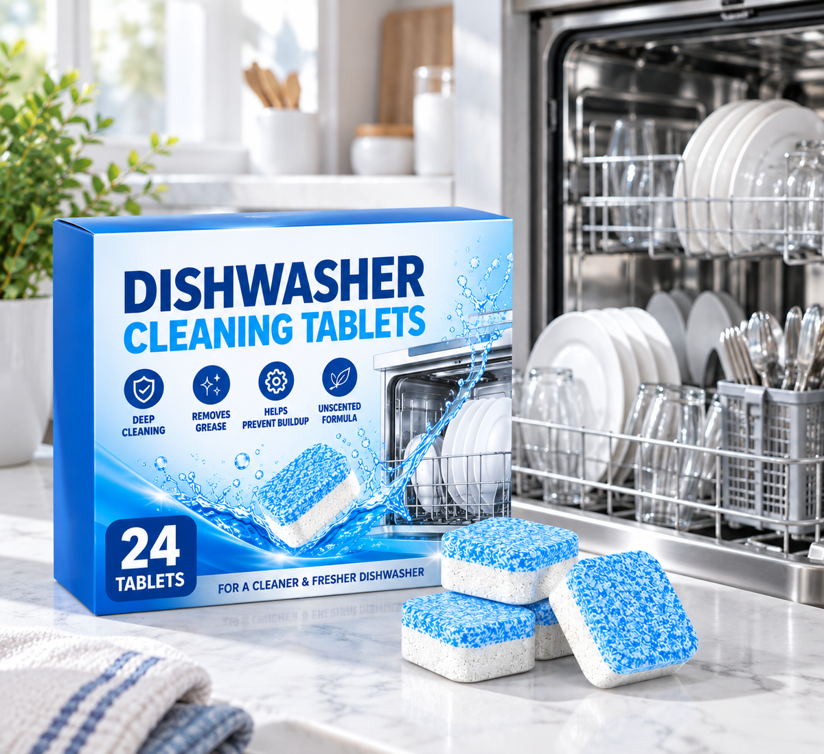 Dishwasher Cleaning Tablets