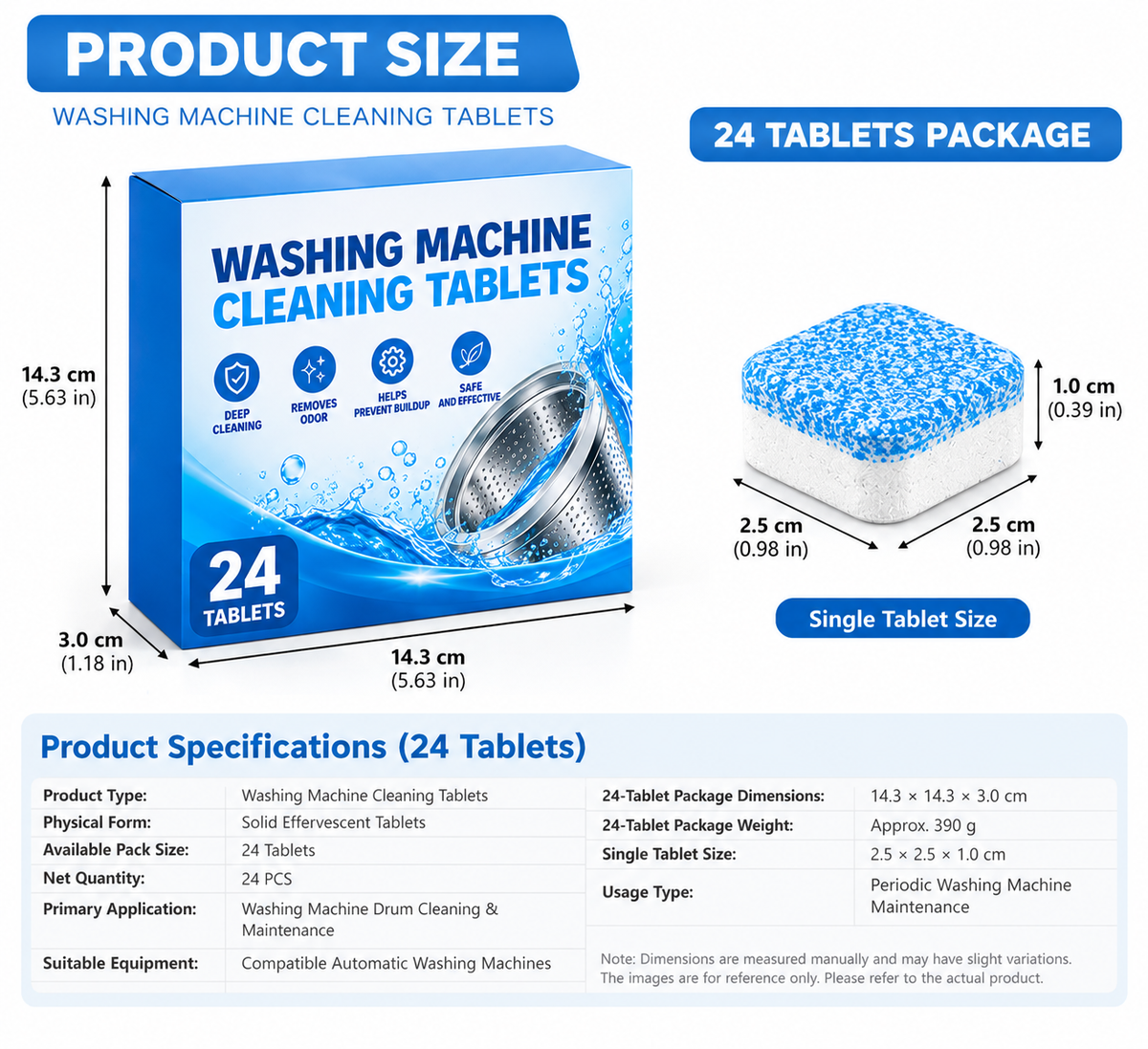 Washing Machine Cleaning Tablets